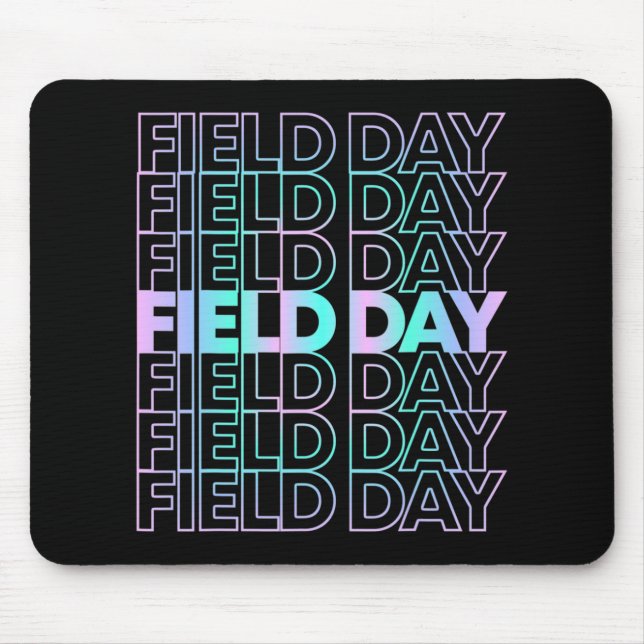 School Field Day 73 Mouse Mat (Front)