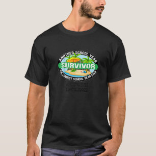 School Field Day Day First Grade Teacher Survivor  T-Shirt