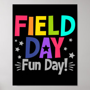 School Field Day Fun Day Fun Teacher Kids Field Da Poster