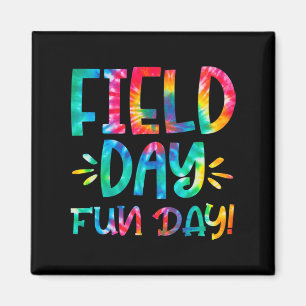 School Field Day Fun Tie Dye Field Day 2022 Teache Magnet