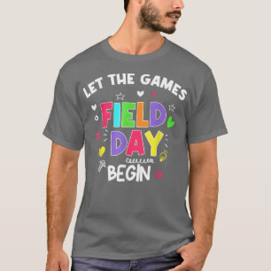 School Field Day Games Kids Boys Girls Teachers T-Shirt