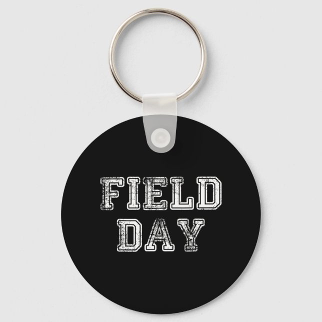 School Field Day Jersey 7 Key Ring (Front)
