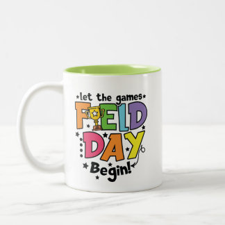 School Field Day | Let The Games Begin Ceramic Mug