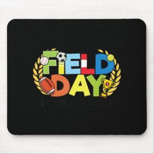 School Field Day Teacher Let The Games Begin Field Mouse Mat