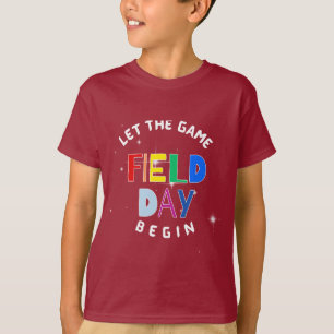 School field day Team Cheer stand,leading Squad T-Shirt