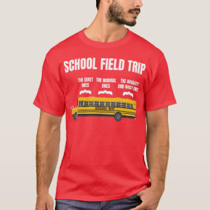 School Field Fun Day Squad Magic School Bus Field  T-Shirt