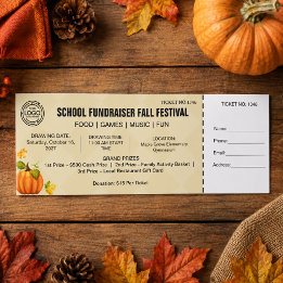 School Fundraiser Fall Festival Autumn