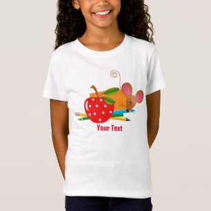 School-Girls' Bella Fitted Babydoll T-Shirt