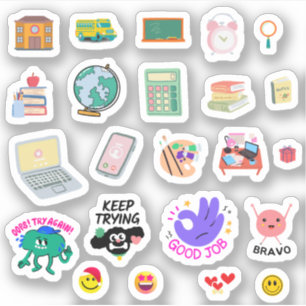 School Goodnotes stickers   Cute education planner
