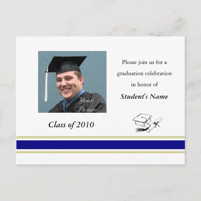 School Graduation Postcard (Front)