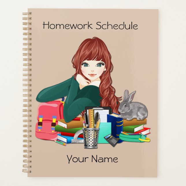 School Homework Planner (Front)