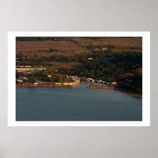 School House Slough, Lake Lawtonka Poster