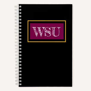 School INITIALS Team Colours Greek Letters YEAR Notebook