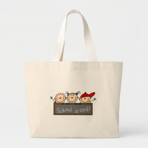 School is Cool Large Tote Bag
