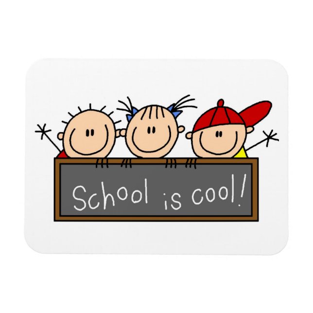 School is Cool Magnet (Horizontal)