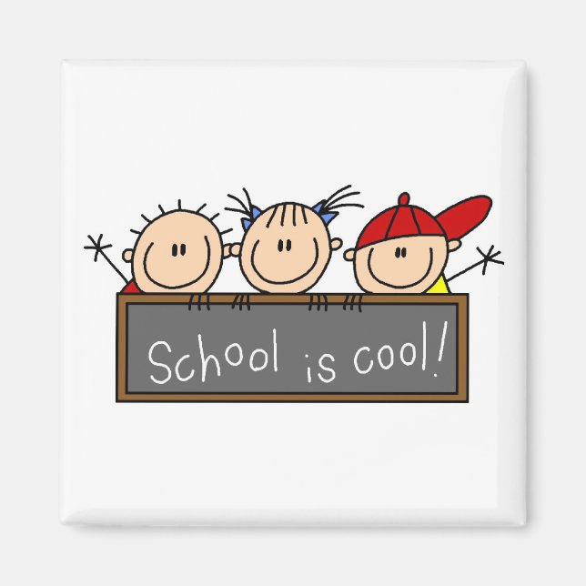 School is Cool Magnet (Front)