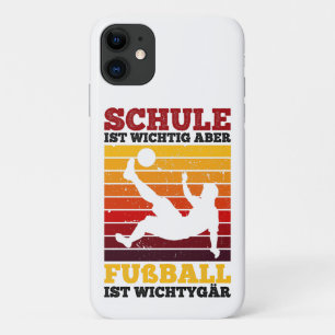School Is Important But Football Is Important iPhone 11 Case