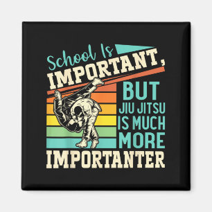 School is important but Jiu Jitsu is much more Magnet
