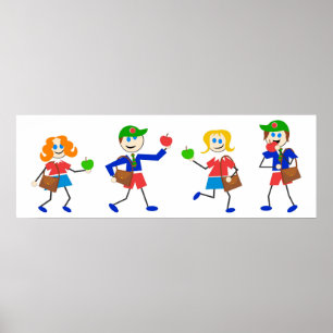 School Kids Poster