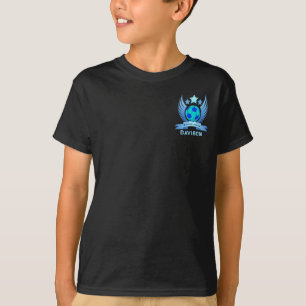 School Kids Soccer Team Emblem Birthday Gifts T-Shirt