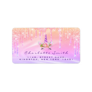 School Label Holograph Unicorn Online Shop Logo