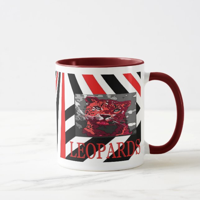 School Leopards Mug (Right)