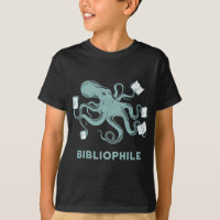 School Librarian Gift Octopus Reading Book Lover
