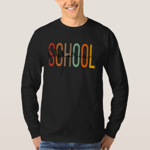 School Librarian Library Worker Boho T-Shirt