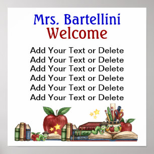 School / Library / Classroom Poster - SRF