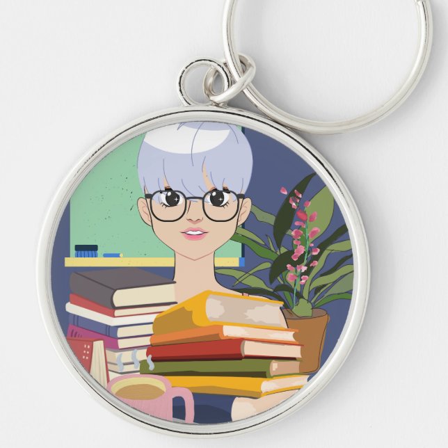 SCHOOL LIFE DALL KEY RING (Front)