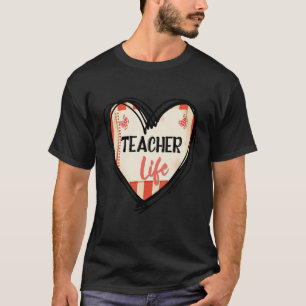 School Life Notebook Paper Teacher Life T-Shirt