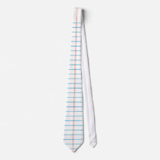 School Lined Leaf Paper Tie