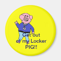 School Locker magnet