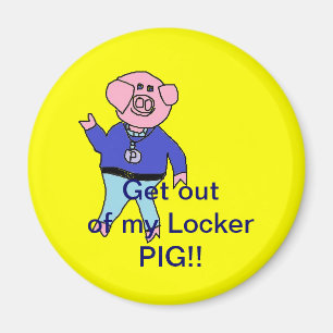 School Locker magnet