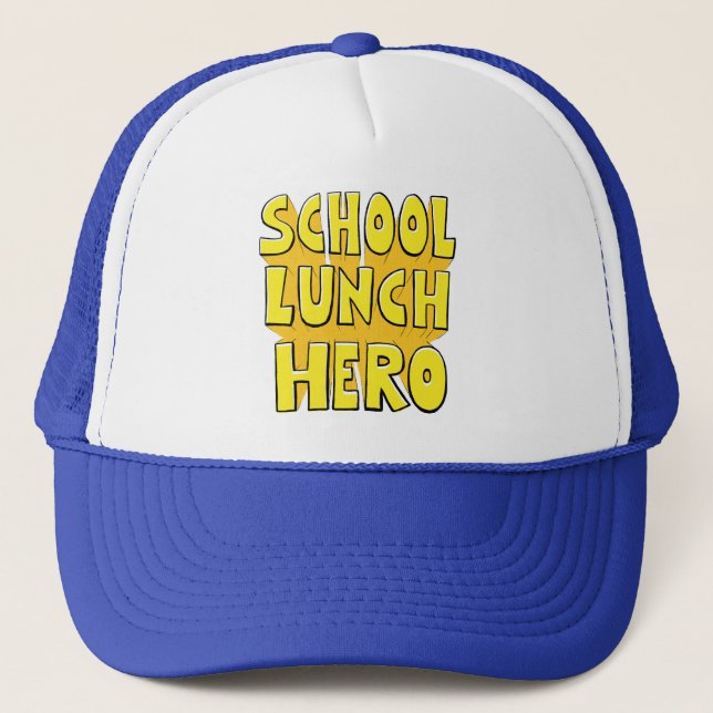 School Lunch Hero Day cap (Front)