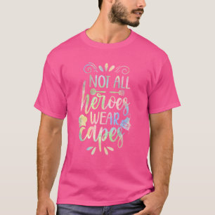 School Lunch Lady Hero Cafeteria Ladies T-Shirt