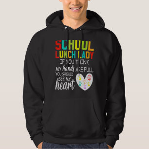 School Lunch Lady Squad Cafeteria Crew Should See Hoodie
