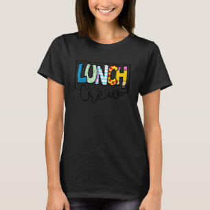 School lunch squad cafeteria worker lunch lady foo T-Shirt