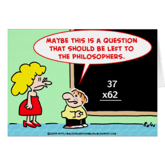 school math left philosophers