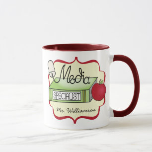 School Media Specialist Mug