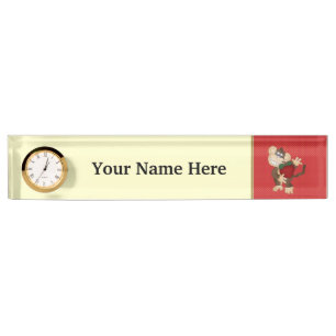 School Monkey Teacher name plate