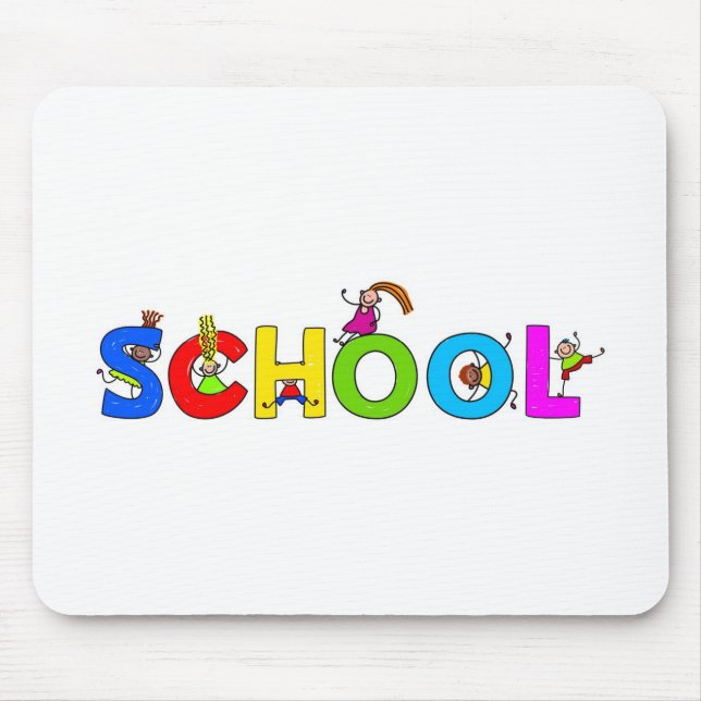 School Mouse Mat (Front)