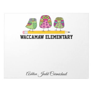 School Note Pad Large