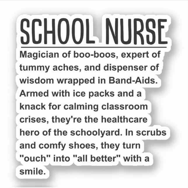 School nurse (Front)