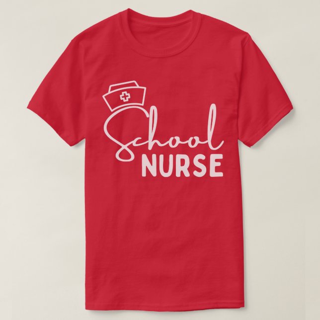 School nurse 12 T-Shirt (Design Front)