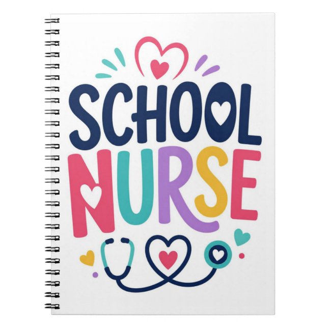 School Nurse Appreciation Notebook (Front)