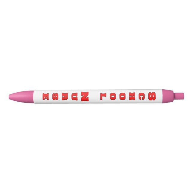 School Nurse Black Ink Pen (Front)