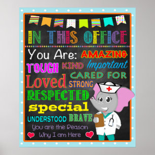 School Nurse Decor, Paediatrics Nurse Decor