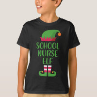 School Nurse Elf Christmas Family Matching