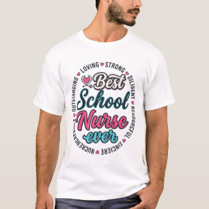 School Nurse Ever Vintage Engraving Shirt Design_1